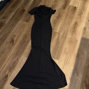 Fashion Nova Black Maxi Dress